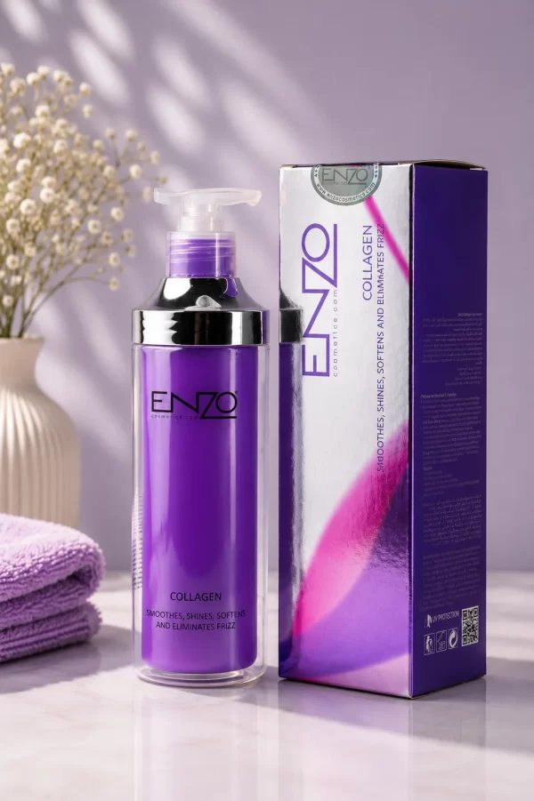 Enzo Crystal ,Collagen ,keratin Gold Combo 300ml - Image 2