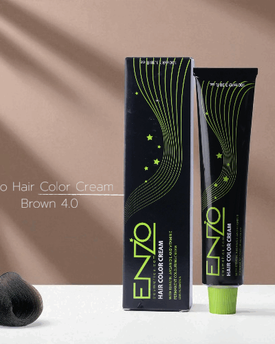 Enzo Hair Color Cream 100ml Brown 4.0