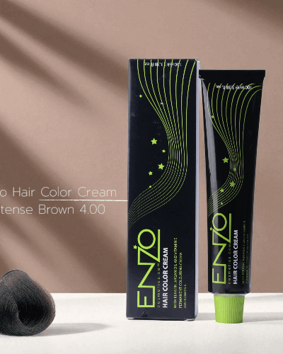 Enzo Hair Color Cream 100ml Intense Brown 4.00