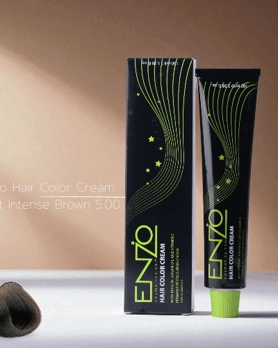 Enzo Hair Color Cream 100ml Light Intense Brown 5.00