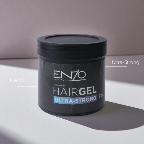 Enzo Hair Gel Ultra-Strong 500ml