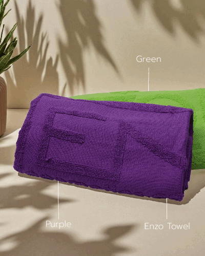 Enzo Towel Green 50x100cm