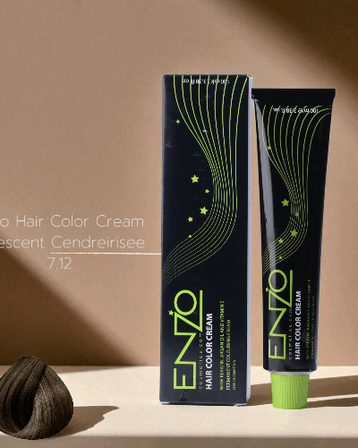 Enzo Hair Color Cream 100ml Iridescent Cendreirisee 7.12