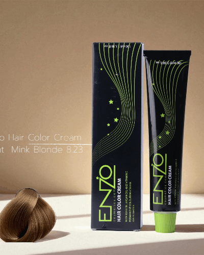 Enzo Hair Color Cream 100ml Light Mink Blonde 8.23