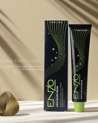 Enzo Hair Color Cream 100ml Very Light Beige Blonde 9.13