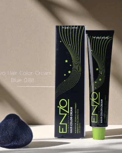 Enzo Hair Color Cream 100ml Blue 0.88