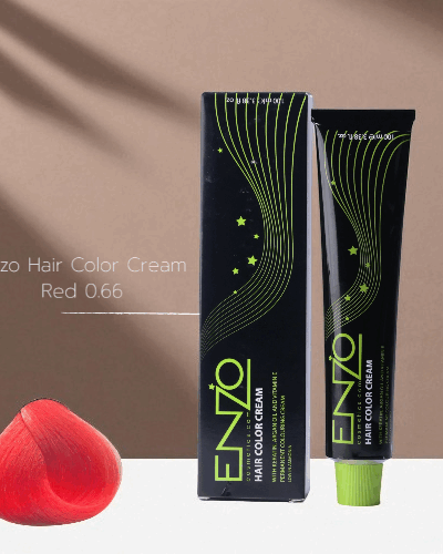 Enzo Hair Color Cream 100ml Red 0.66