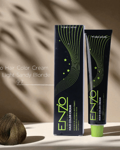 Enzo Hair Color Cream 100ml Very Light Sandy Blonde 9.7