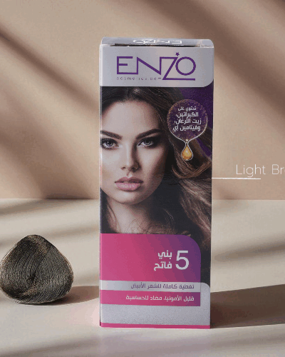Enzo Hair Color Women  Light Brown 5