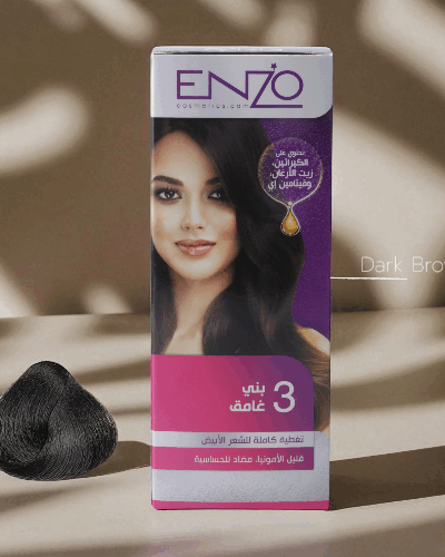 Enzo Hair Color Women Dark Brown 3