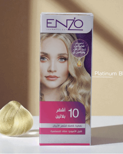 Enzo Hair Color Women Platinum Blonde 10