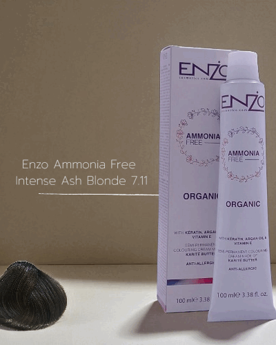 Enzo Ammonia Free Intense Ash Blonde 7.11