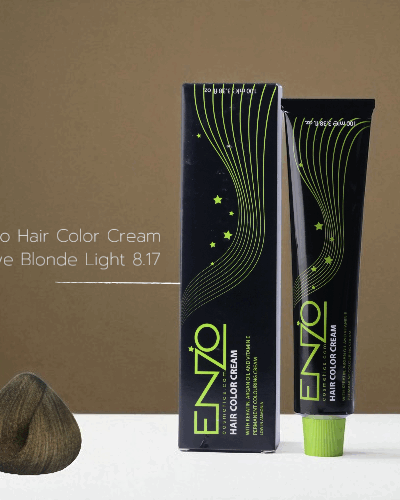 Enzo Hair Color Cream 100ml Olive Blonde Light 8.17