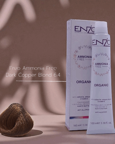 Enzo Ammonia Free Dark Copper Blond 6.4