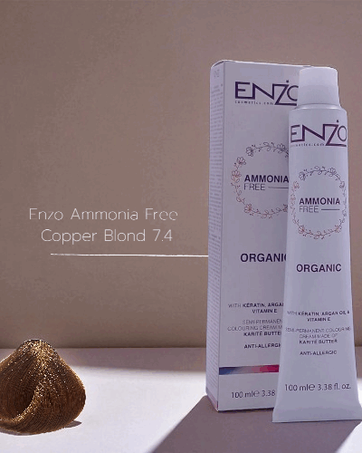 Enzo Ammonia Free  Copper Blond 7.4