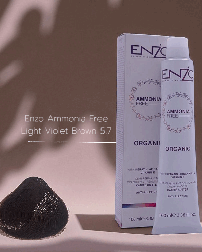 Enzo Ammonia Free Light Violet Brown 5.7