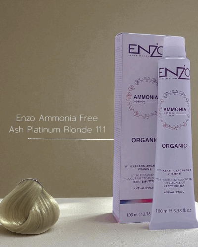 Enzo Ammonia Free Ash Platinum Blonde 11.1