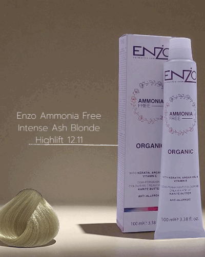 Enzo Ammonia Free Intense Ash Blonde Highlift 12.11